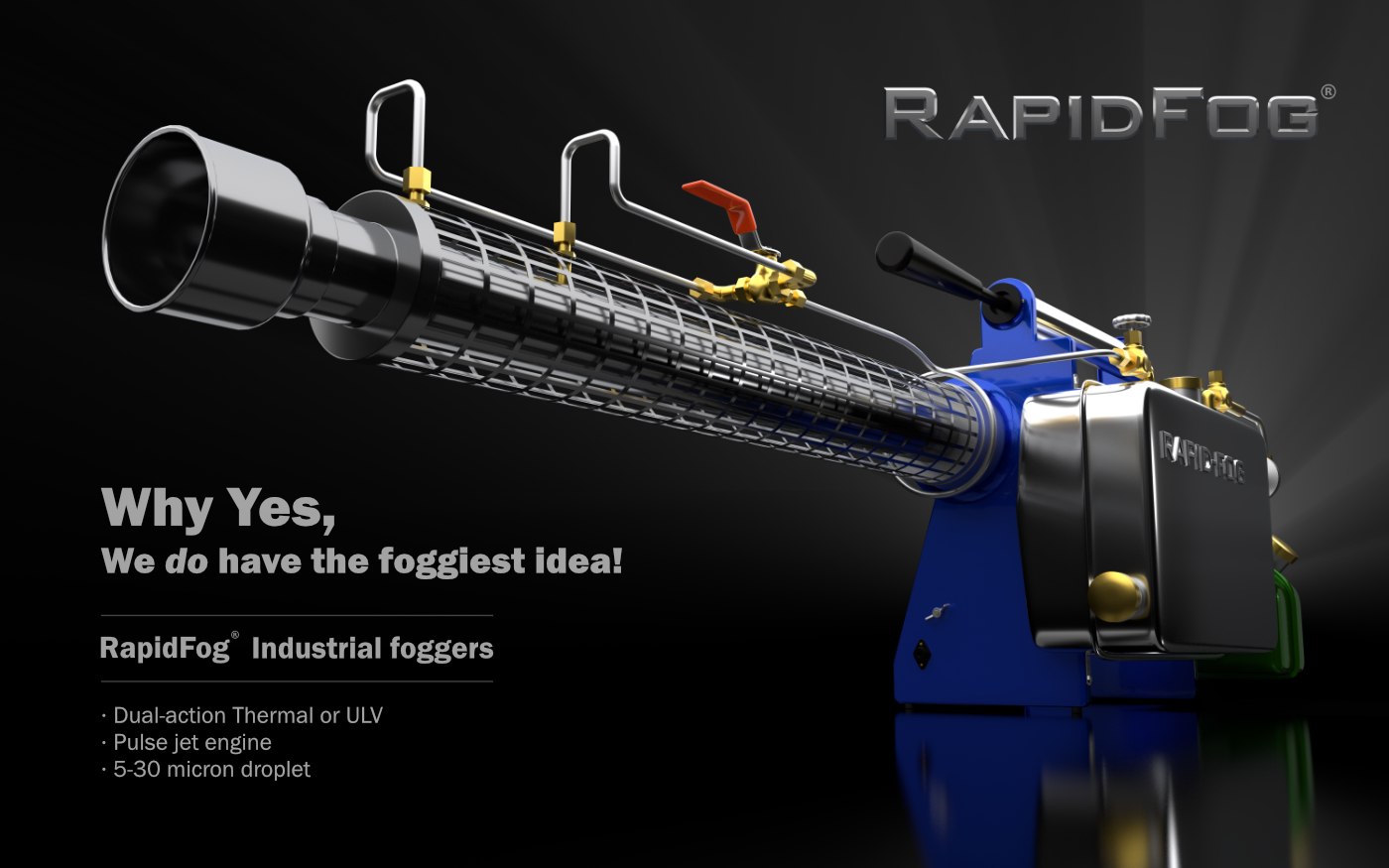 Product 3D visualization of an industrial tool for technical and marketing use.